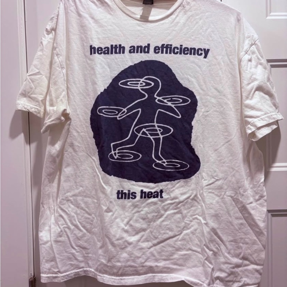 "This Heat" experimental rock band T-shirt (XL)